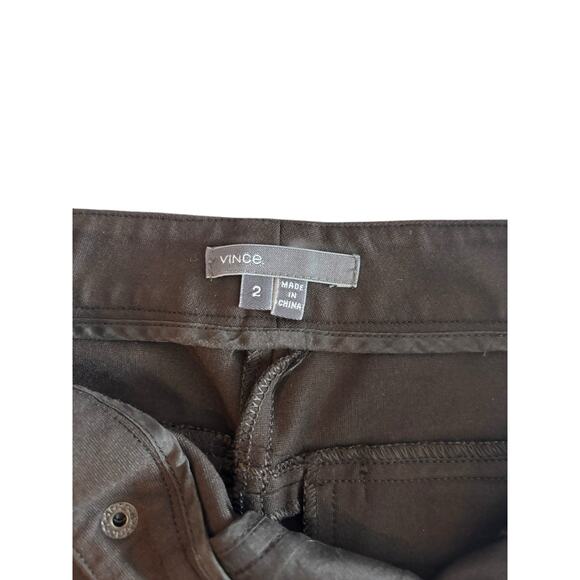 VINCE RIDER LEGGINGS BROWN SIZE 2 - Picture 11 of 12